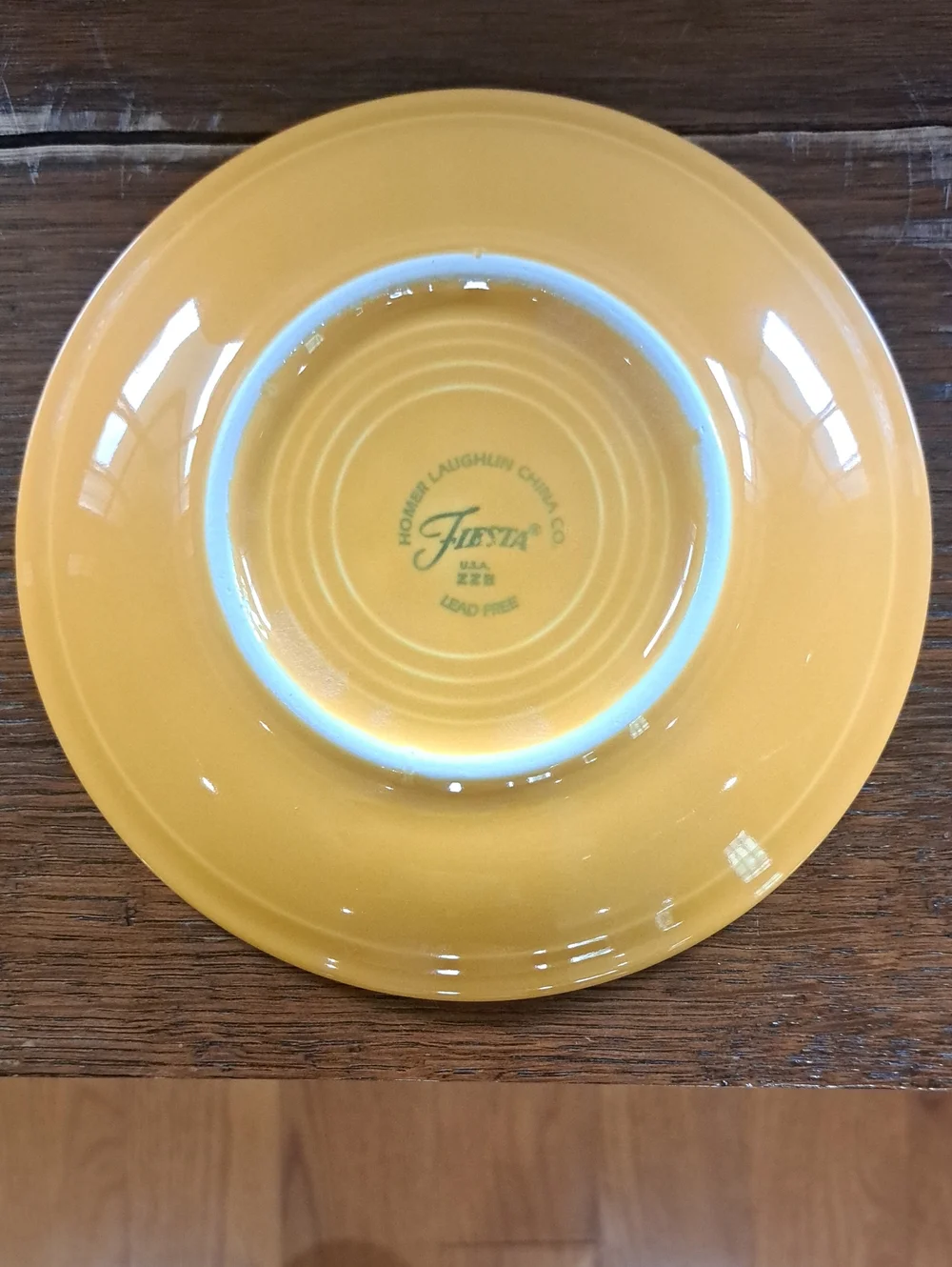 Fiestaware bright yellow